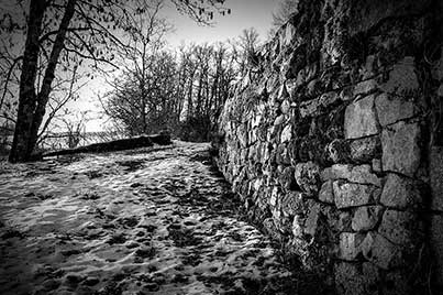 Mur de pierres
